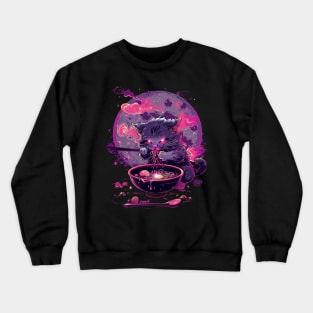 Kawaii Cat Art Crewneck Sweatshirt